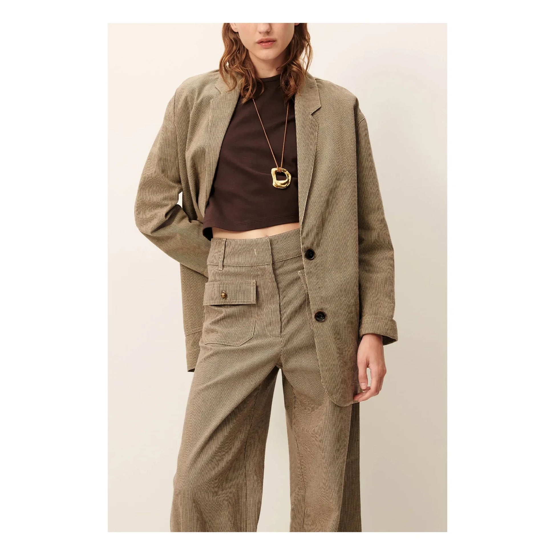 Sessùn - Trani Cotton Jacket | Grey