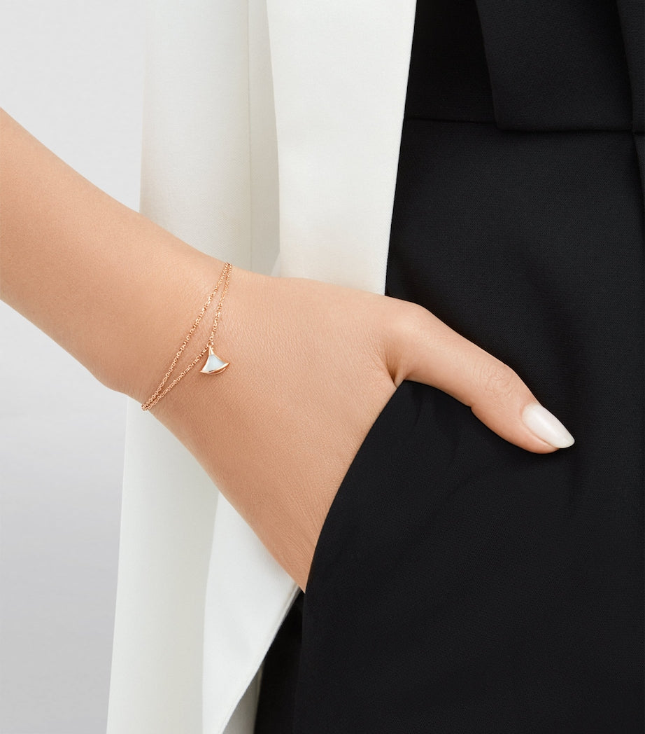 Rose Gold and Mother-of-Pearl Divas' Dream Bracelet