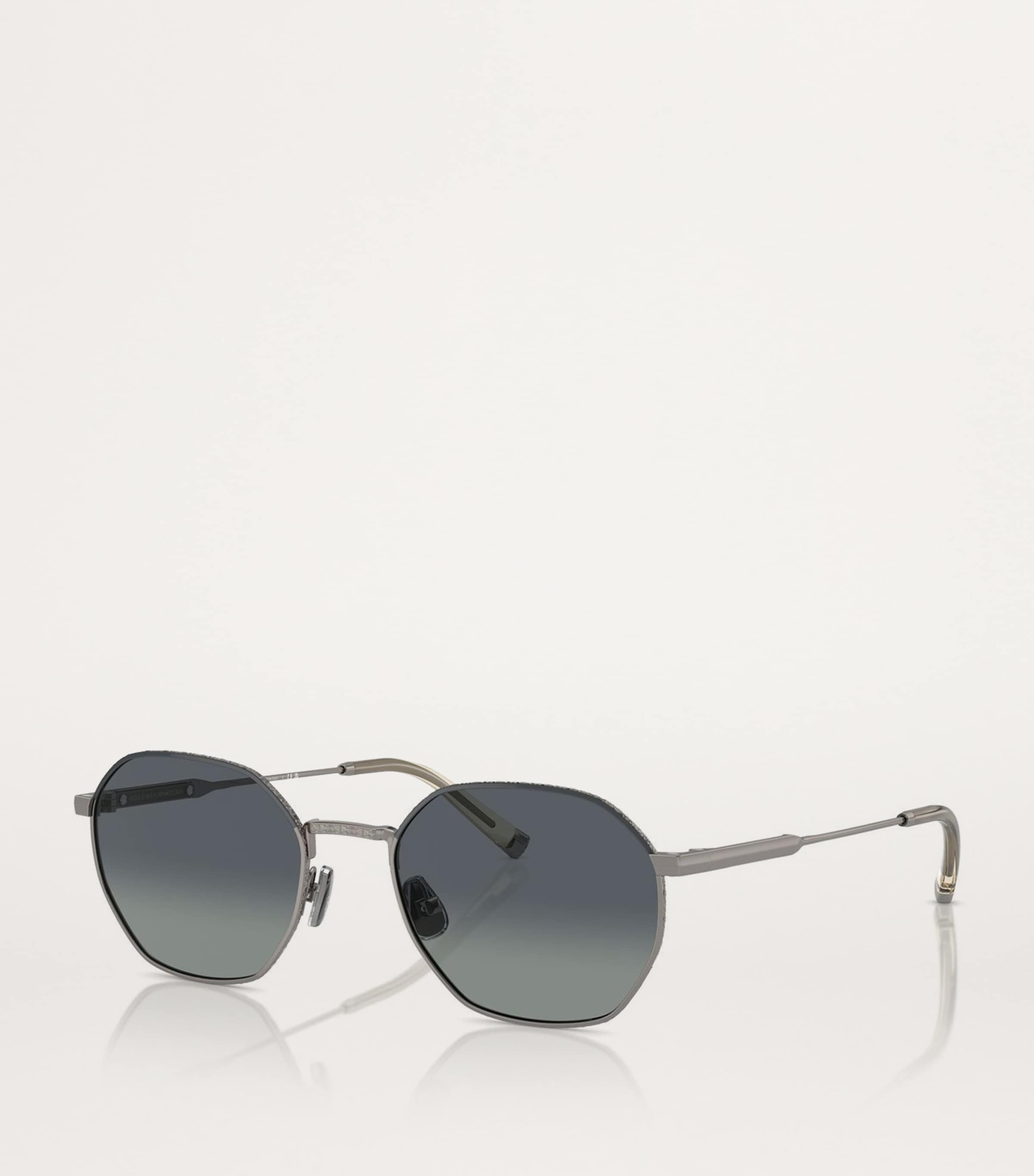 Brunello Cucinelli Grey Titanium BC2003ST Sunglasses