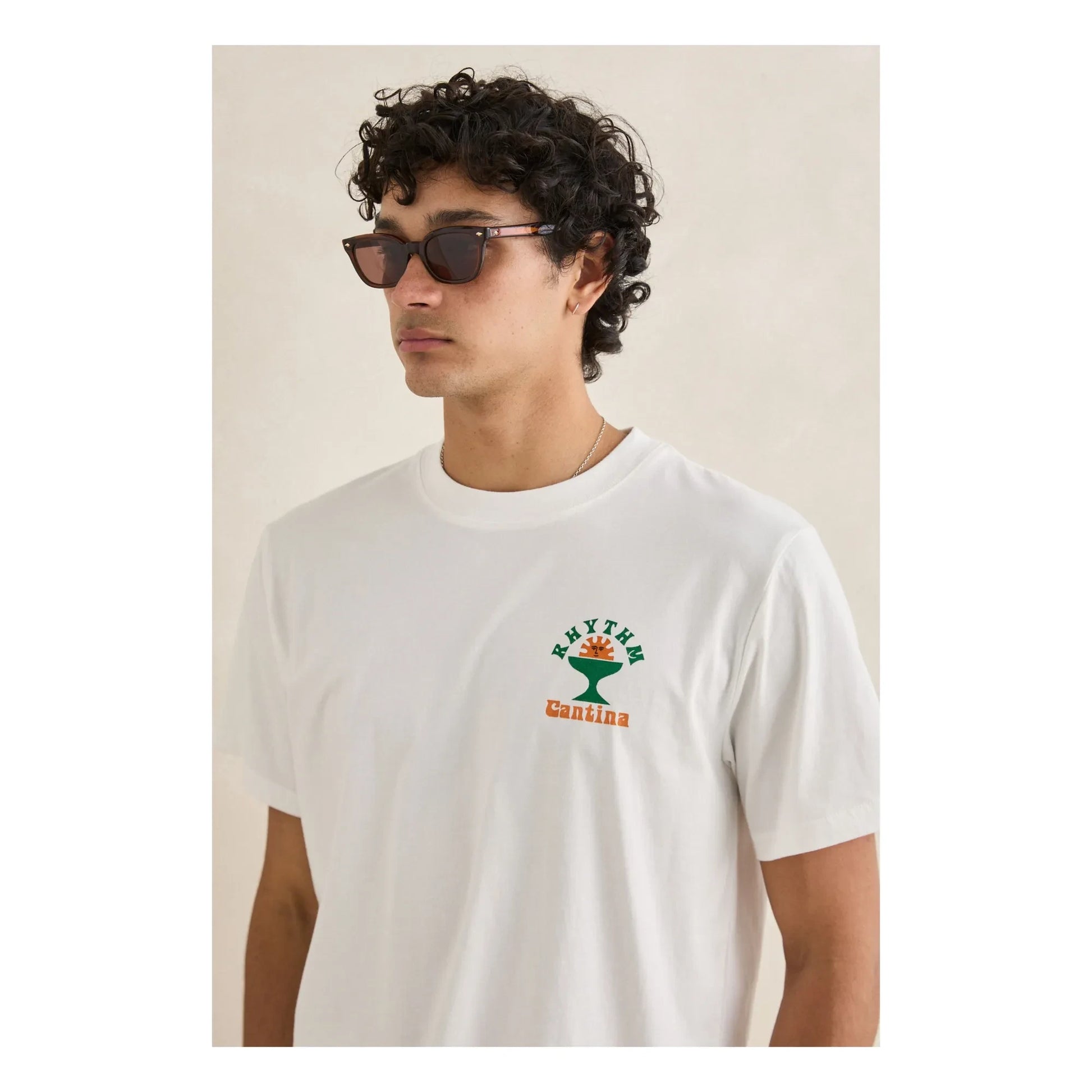 Rhythm - Cantina T-shirt | White