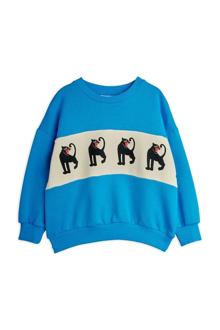 Детски памучен суичър Mini Rodini Panther