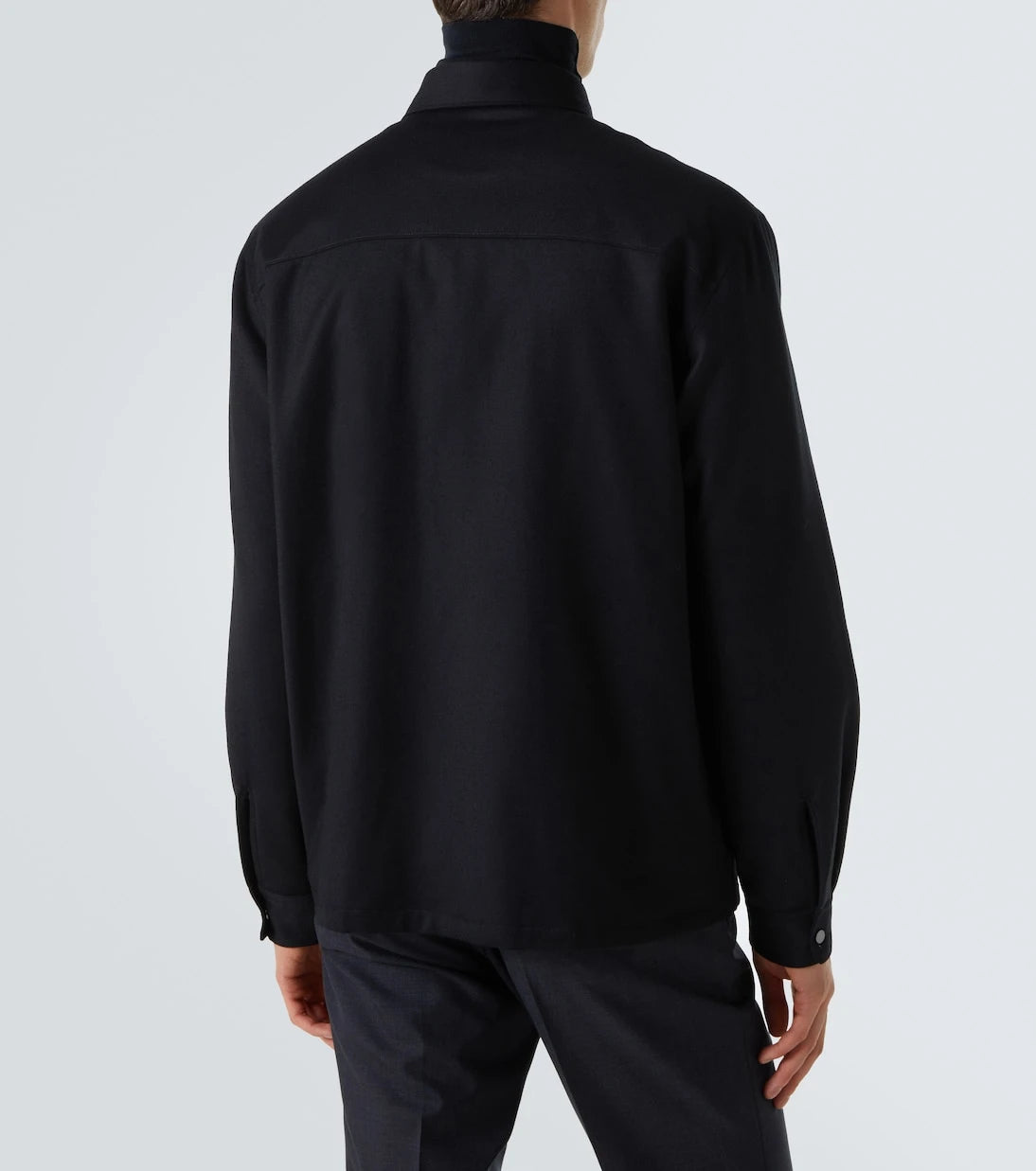 Zegna - Technical wool overshirt