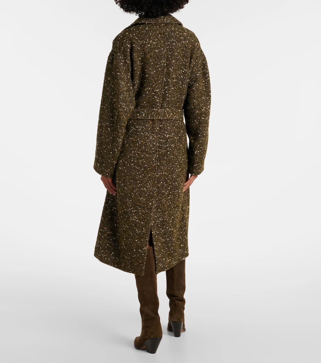 Marant Etoile - Horia wool-blend wrap coat