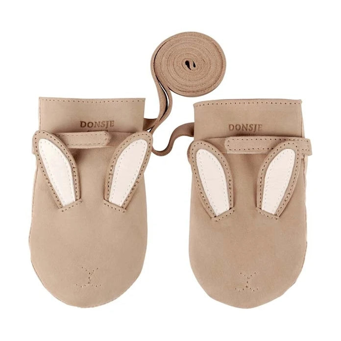 Детски кожени ръкавици Donsje Kapi Classic Mittens Bunny