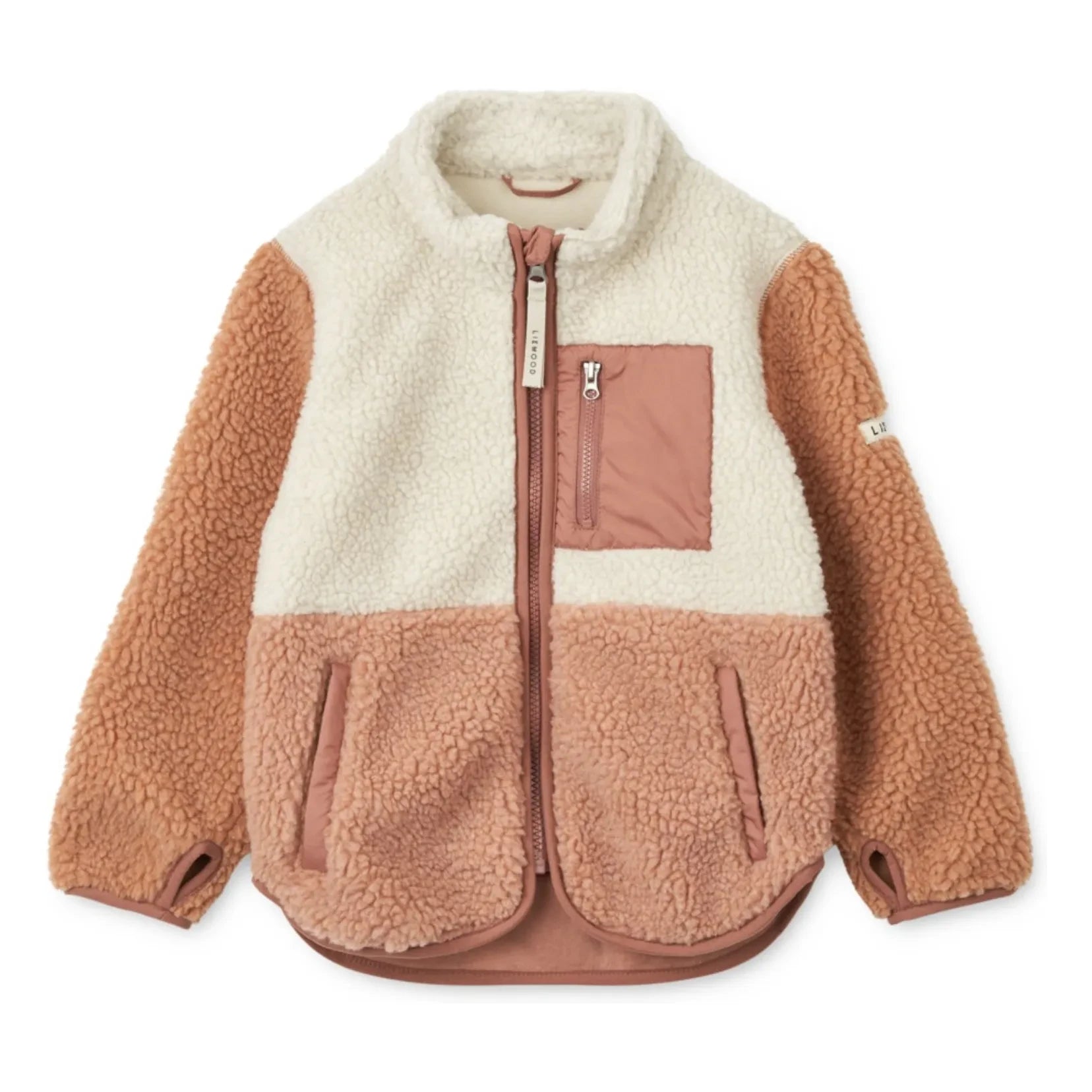 Liewood - Nolan Sherpa jacket | Pink