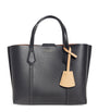 Tory Burch Black Small Leather Perry Cross-Body Bag