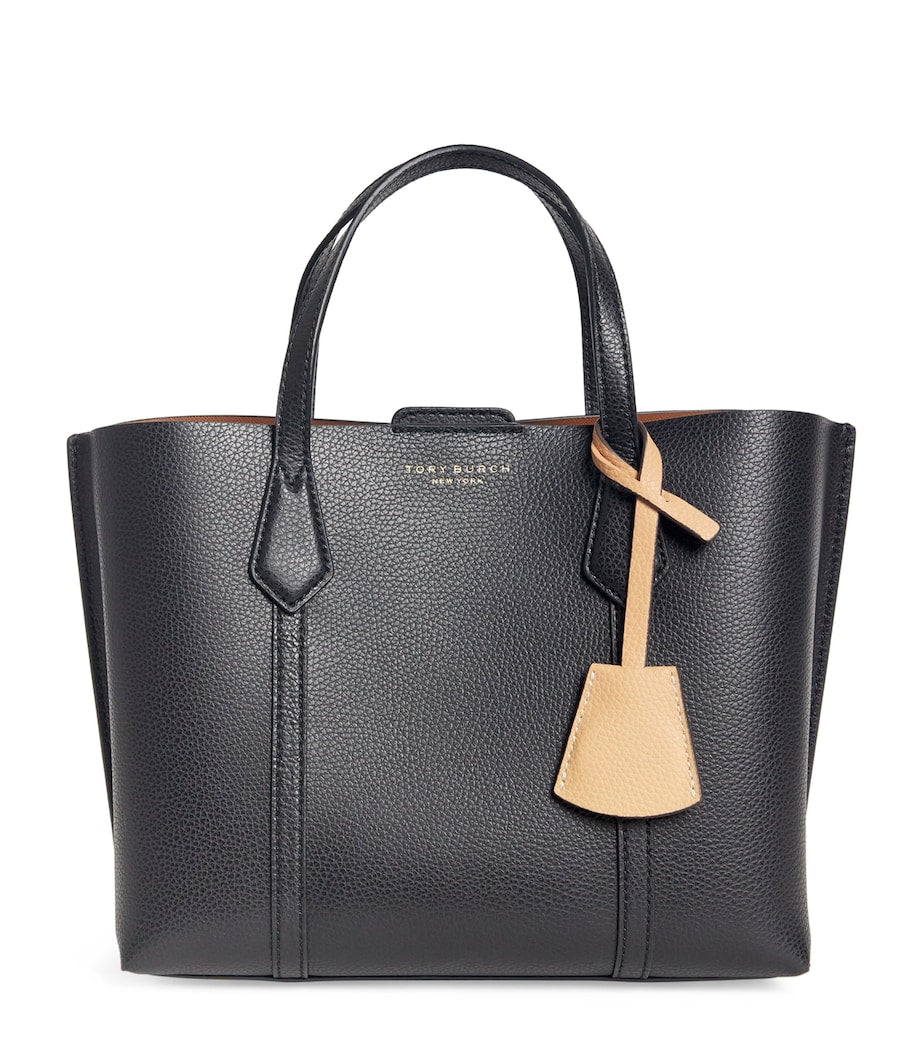Tory Burch Black Small Leather Perry Cross-Body Bag