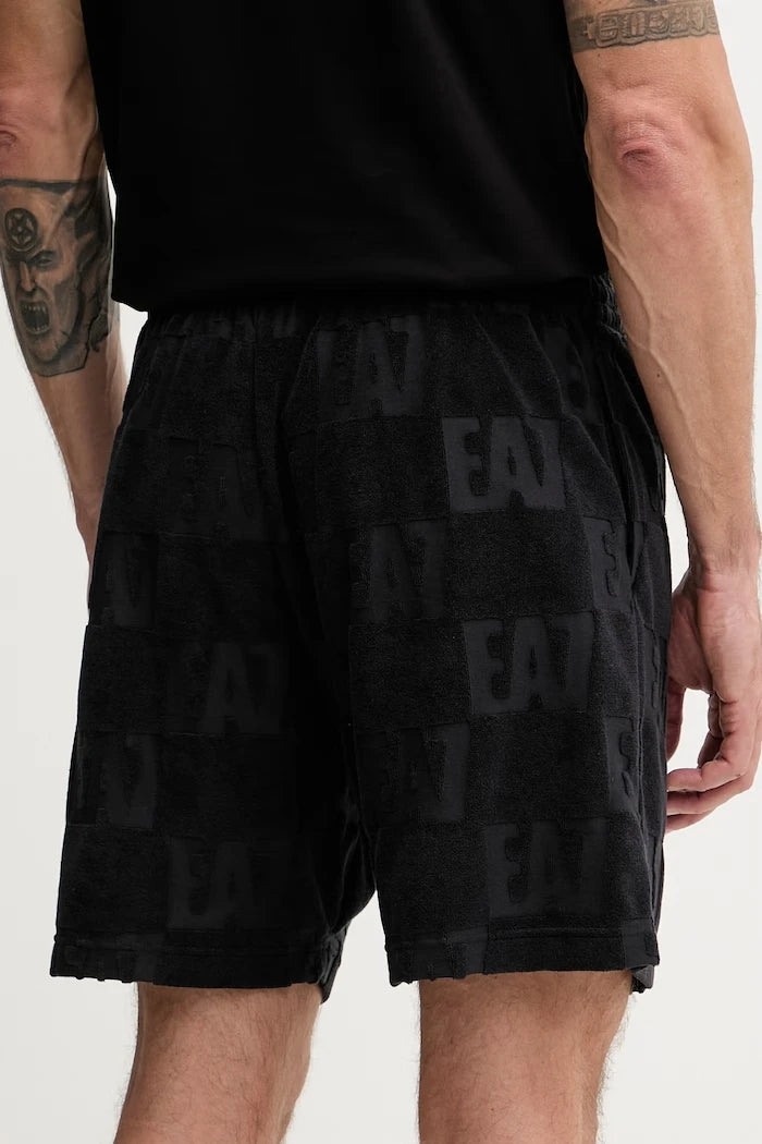 EA7 Emporio Armani erkek pamuklu eşofman şort