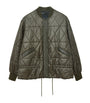 Green Quilted Alii Bomber Jacket