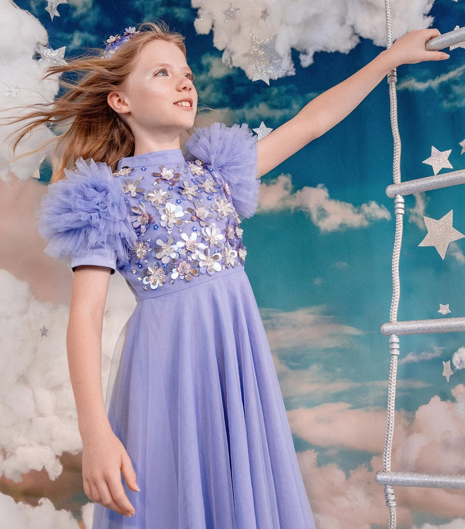 Embellished Jardin de Monet Dress (2-11 Years)