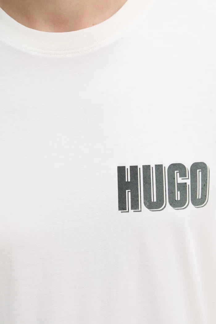 HUGO erkek pamuklu Derlyns tişört