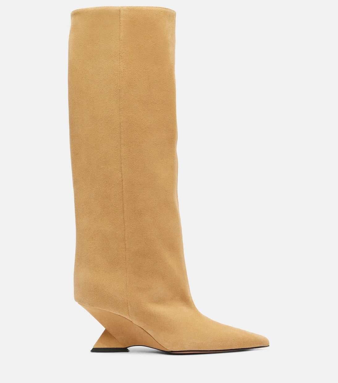The Attico - Cheope 105 suede knee-high boots