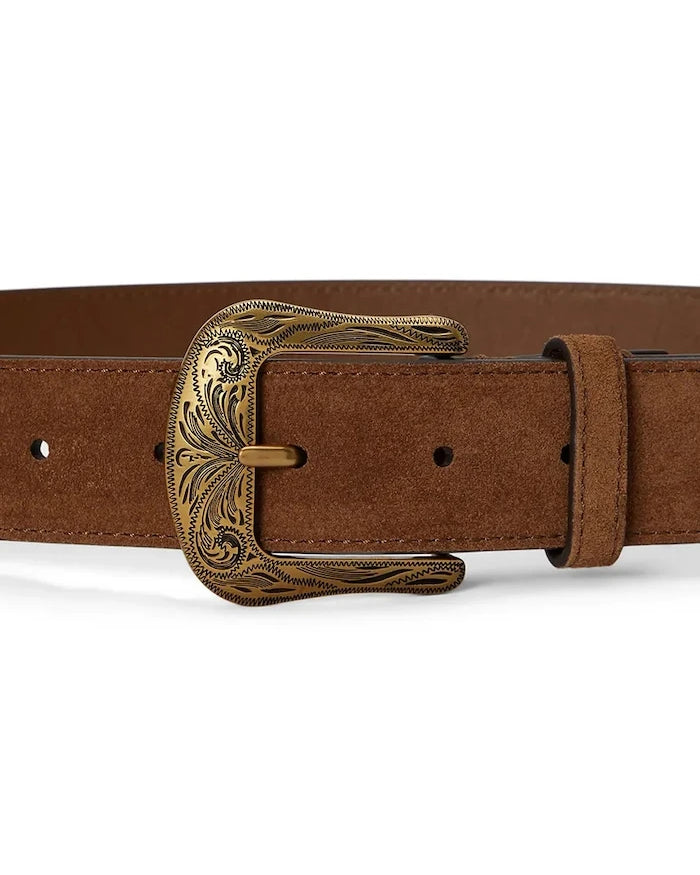 Lauren Ralph Lauren kadın deri kemer