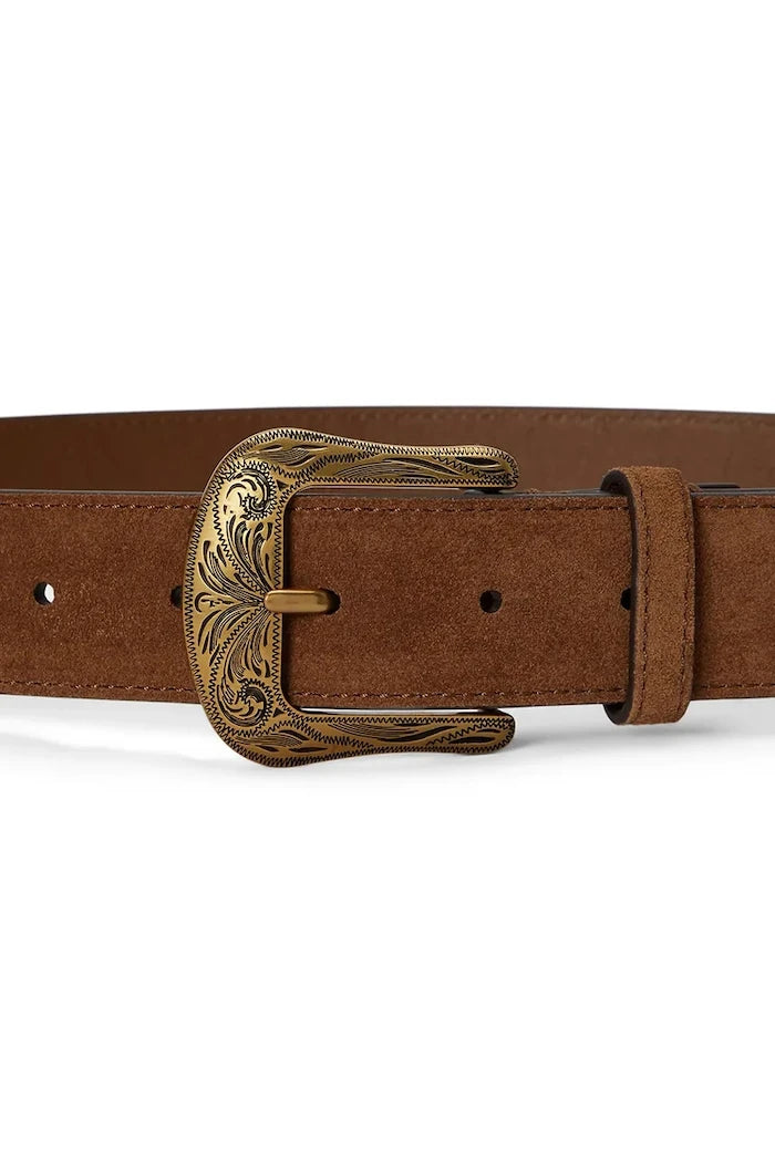 Lauren Ralph Lauren kadın deri kemer