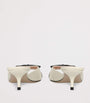 Valentino Garavani White Leather Bepointy Heeled Mules 45