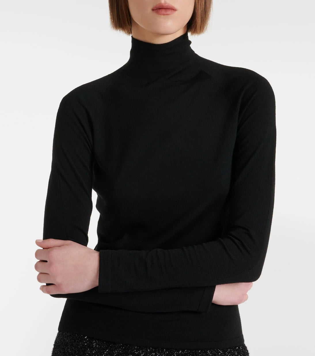 The Row - Honna wool turtleneck top