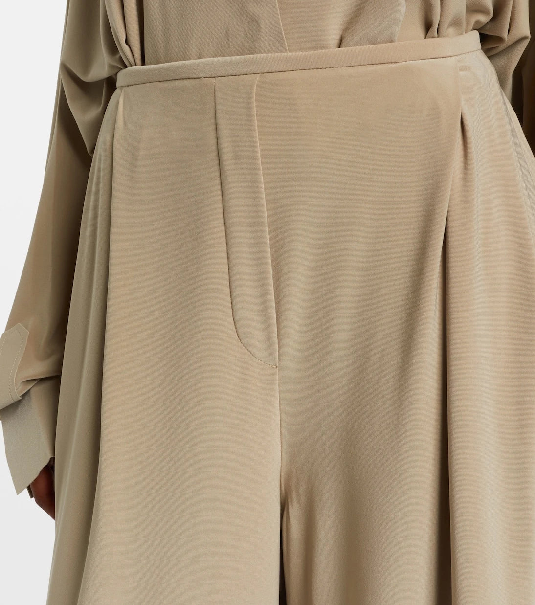 Norma Kamali - Mens pleated wide-leg pants