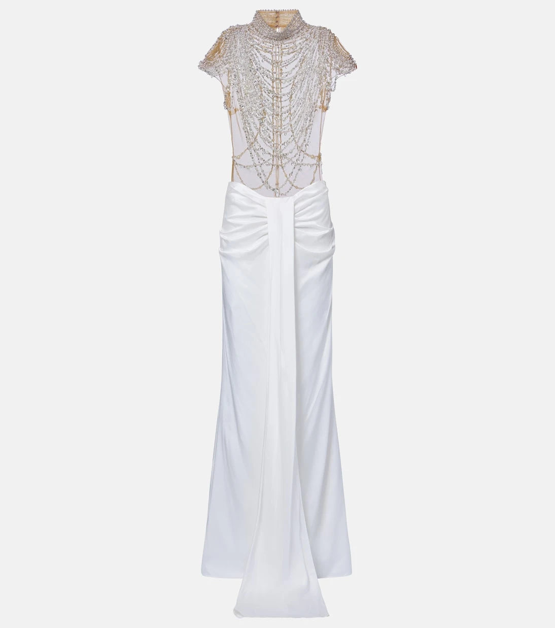 Clio Peppiatt - Zsa Zsa embellished gown