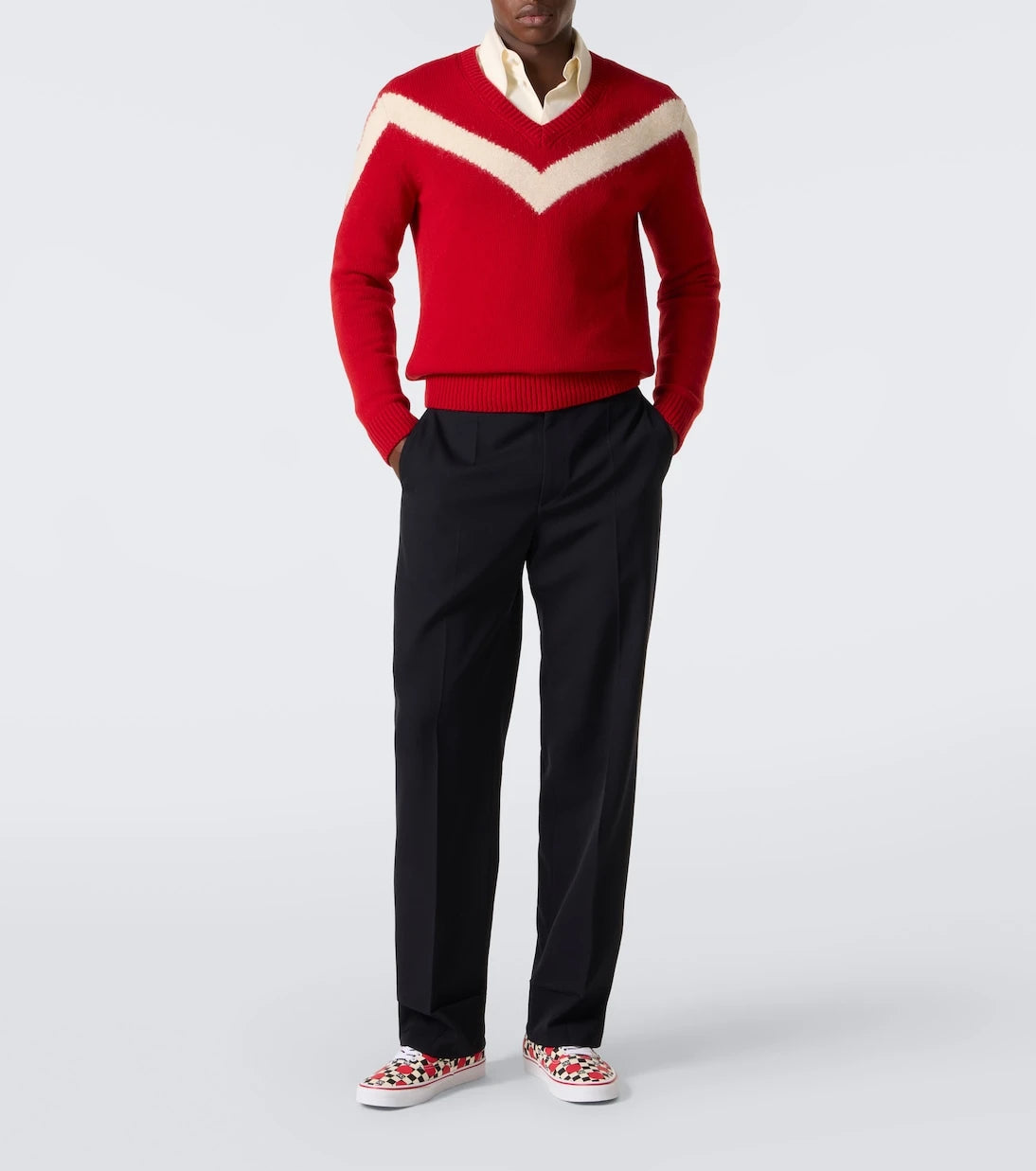 Valentino Garavani - x Vans VLogo canvas sneakers