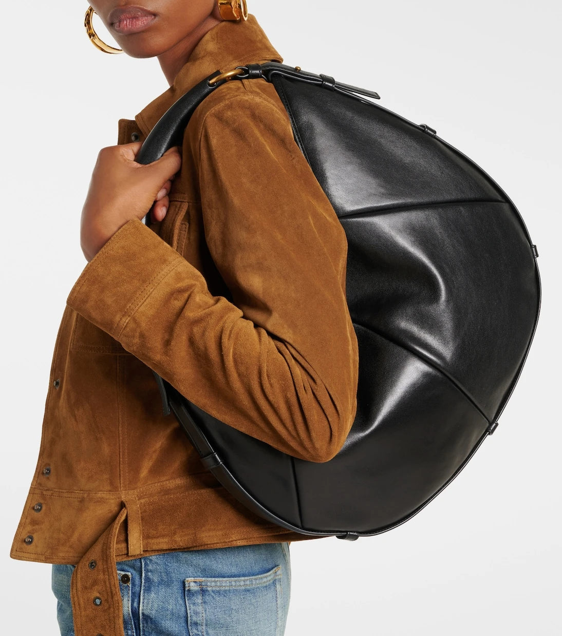 Saint Laurent - Mombasa Medium leather shoulder bag