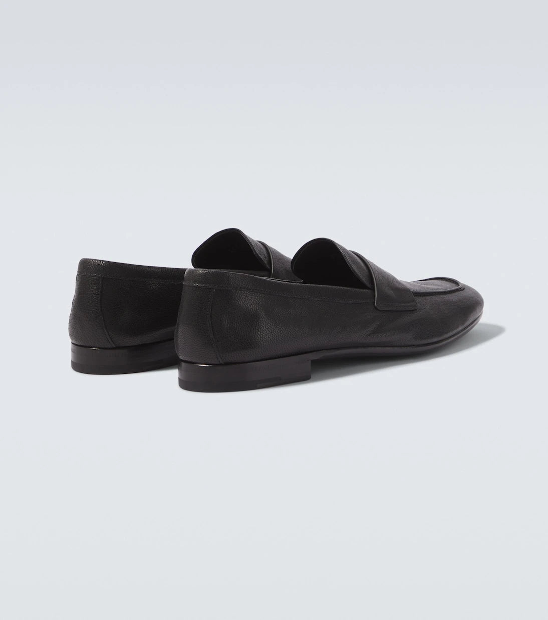 Prada - Leather penny loafers