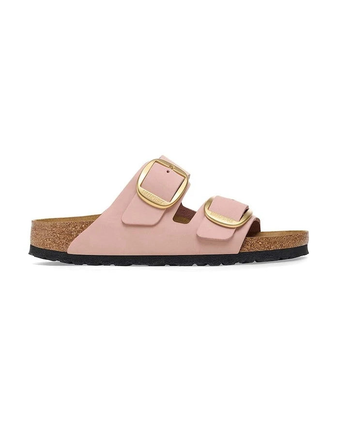 Nubuk Birkenstock Arizona Big Buckle Terlik