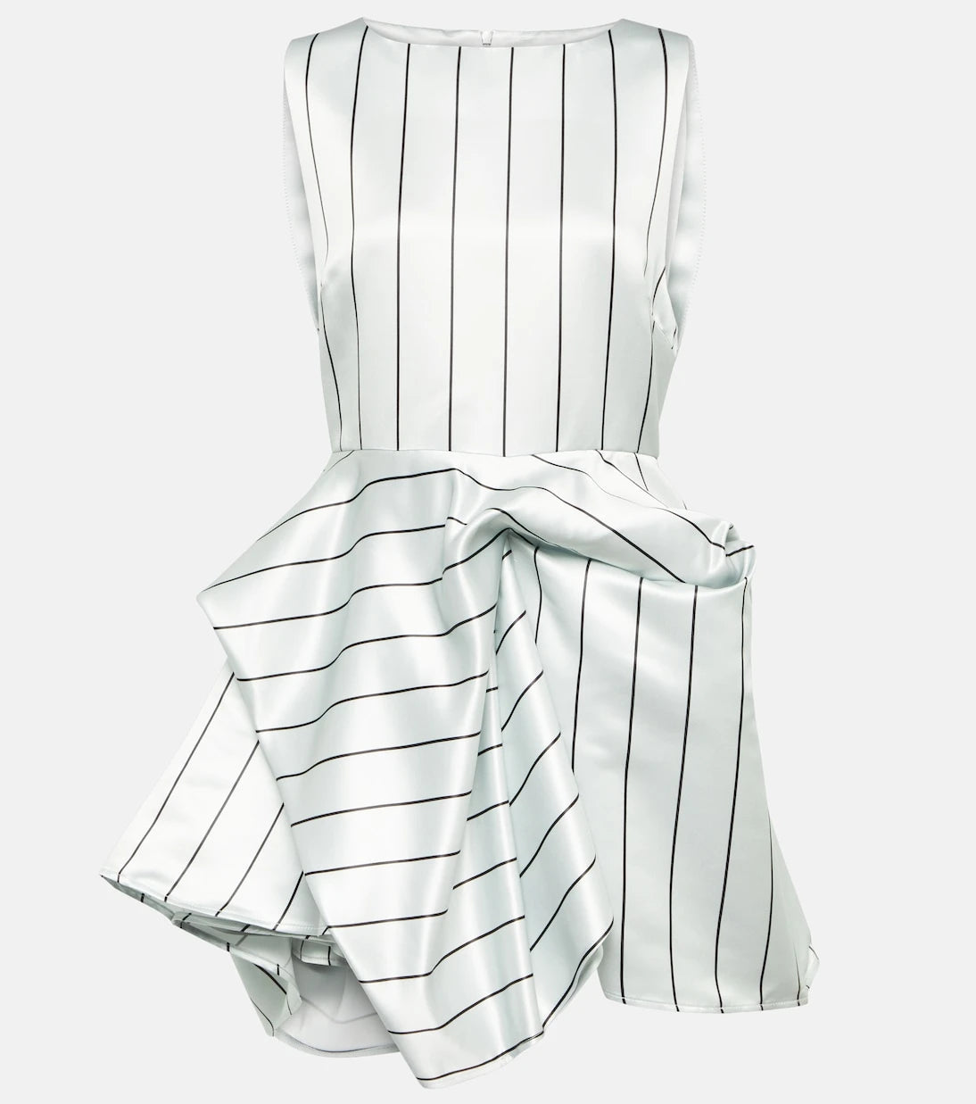 JW Anderson - Draped striped minidress