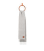 LOEWE Grey Wool-Mohair Logo Scarf
