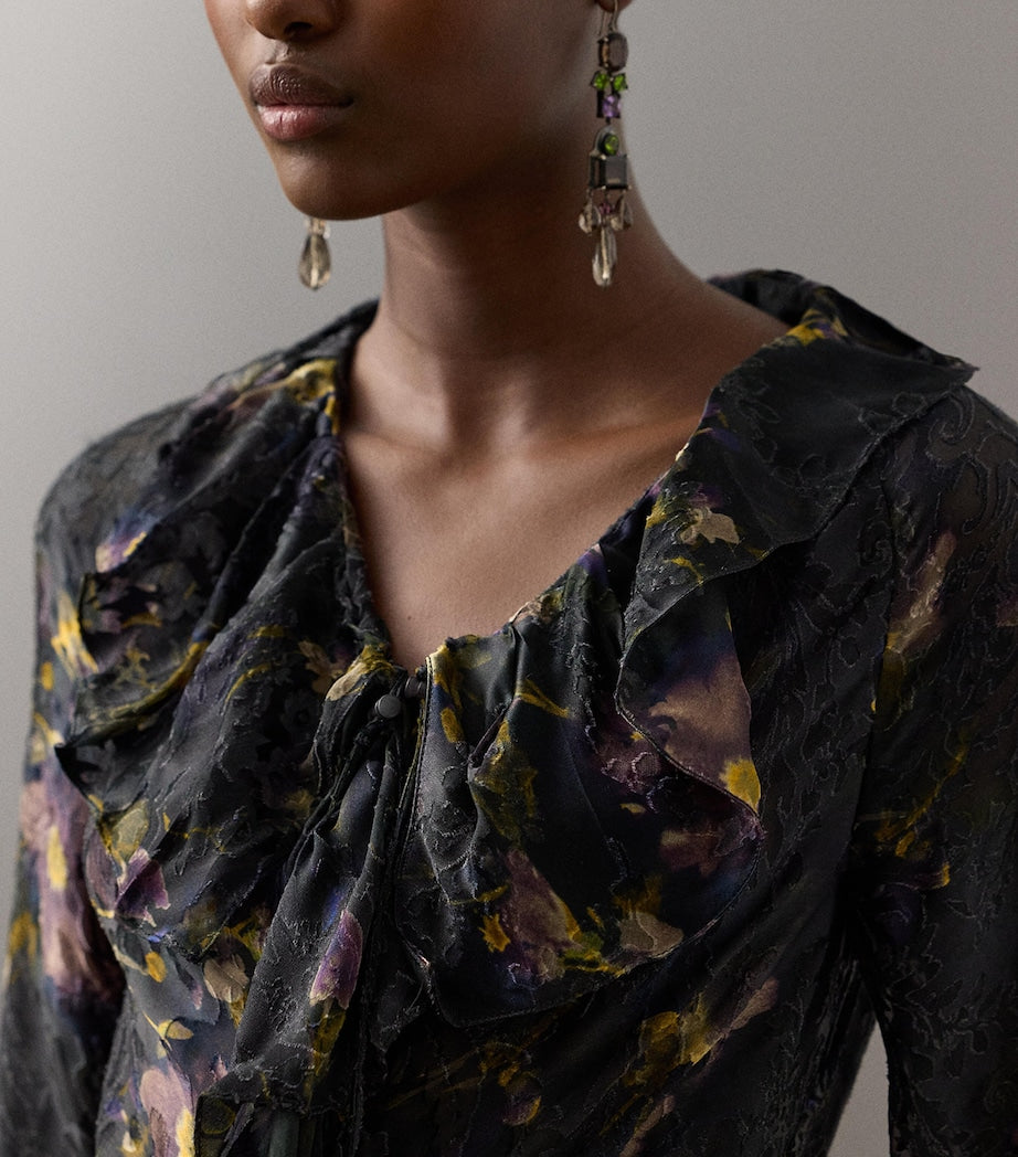 Green Satin Carol Jumpsuit