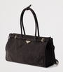 Prada Medium Suede Bonnie Shoulder Bag