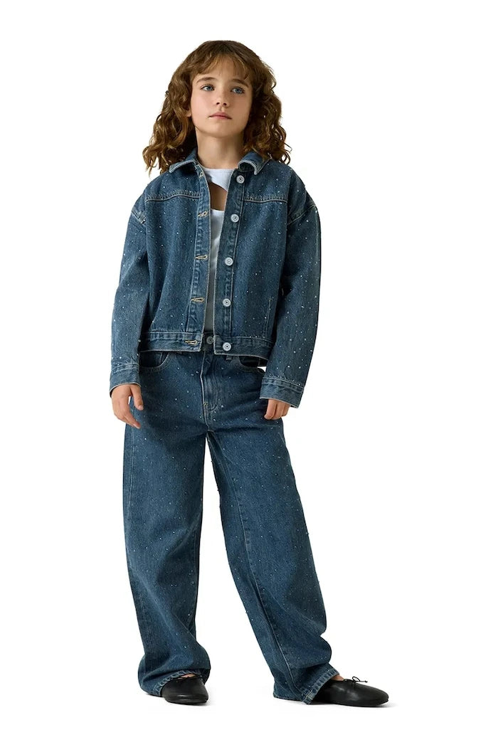 Guess дънки wide leg за деца