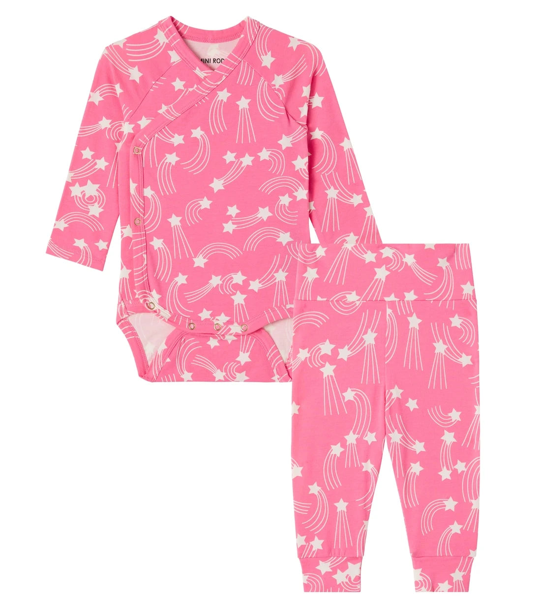 Mini Rodini - Baby printed bodysuit and leggings set