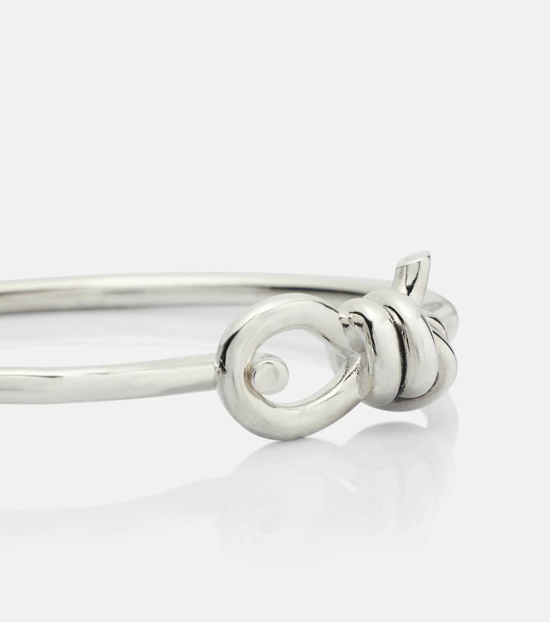 Bottega Veneta - Knot sterling silver bracelet