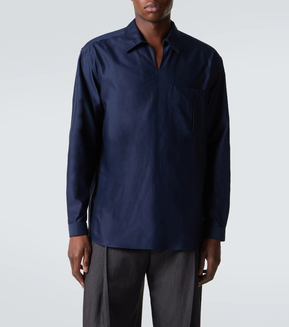 Giorgio Armani - Cotton and silk shirt