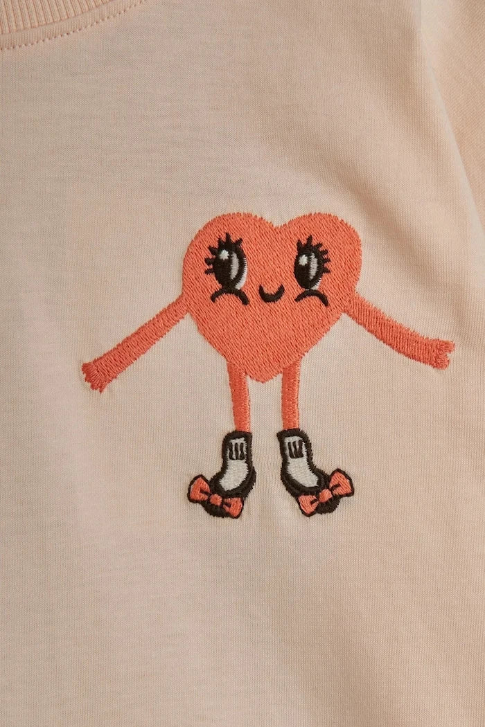 Mini Rodini Heart Uzun Kollu Çocuk Bluzu