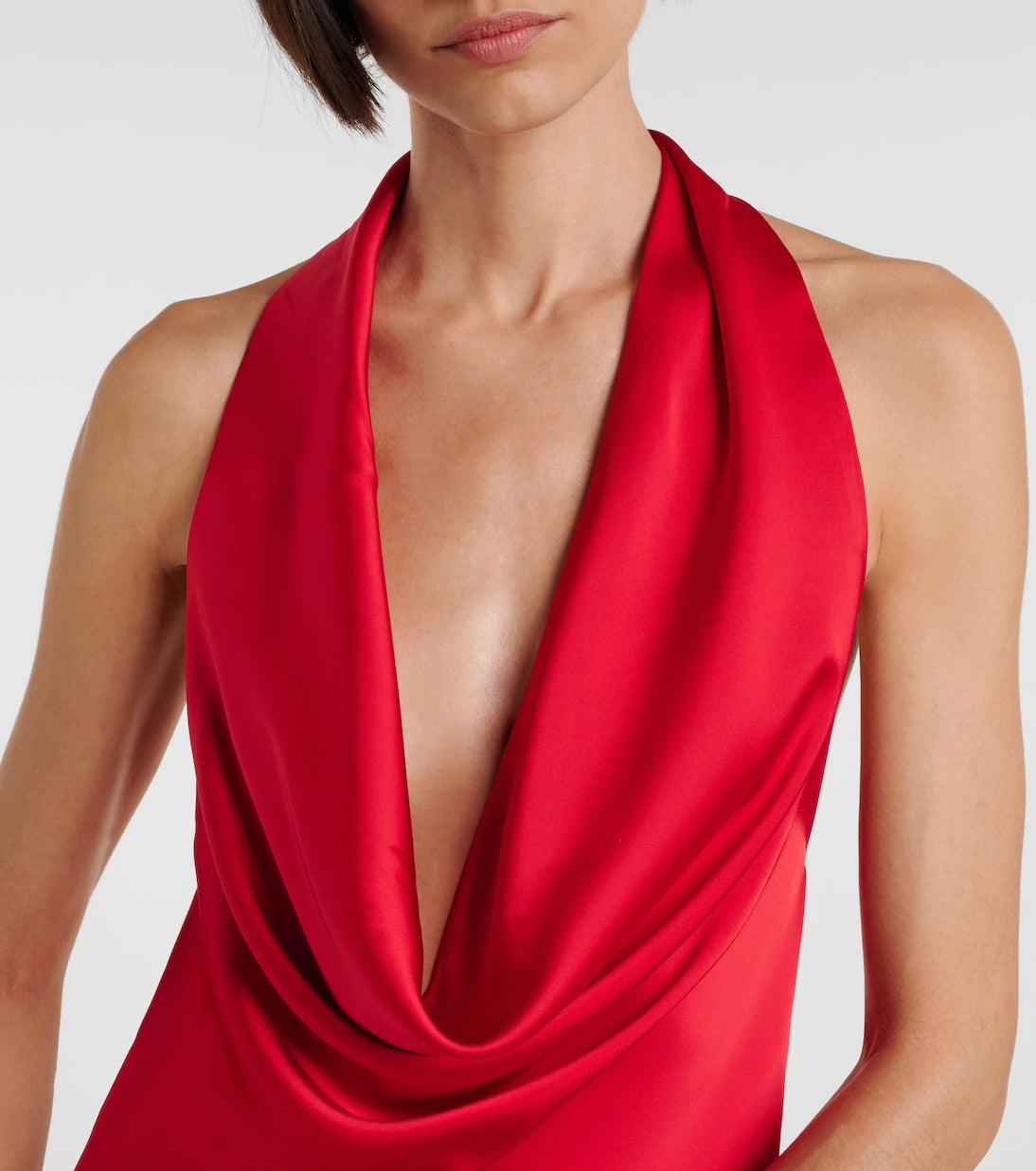 Norma Kamali - Satin minidress