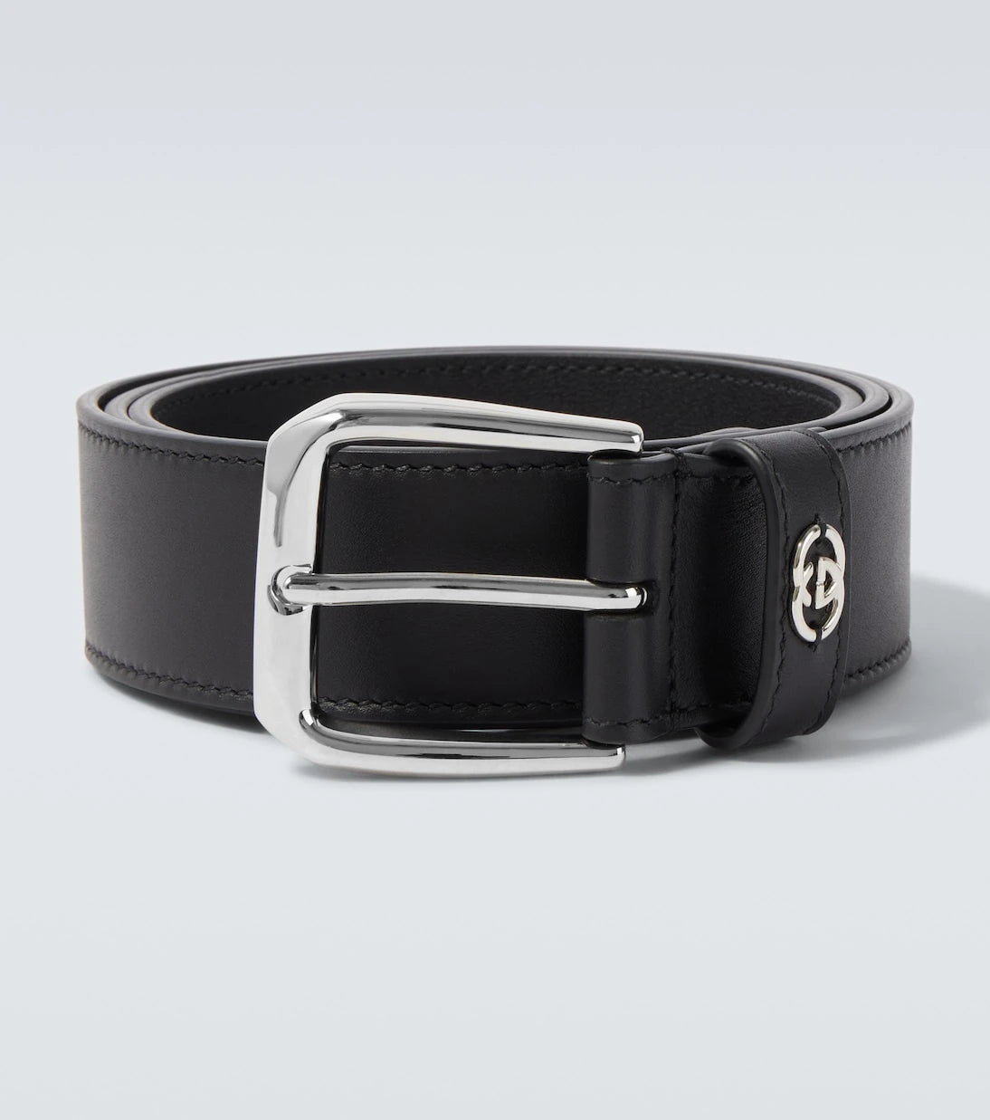 Gucci - GG leather belt