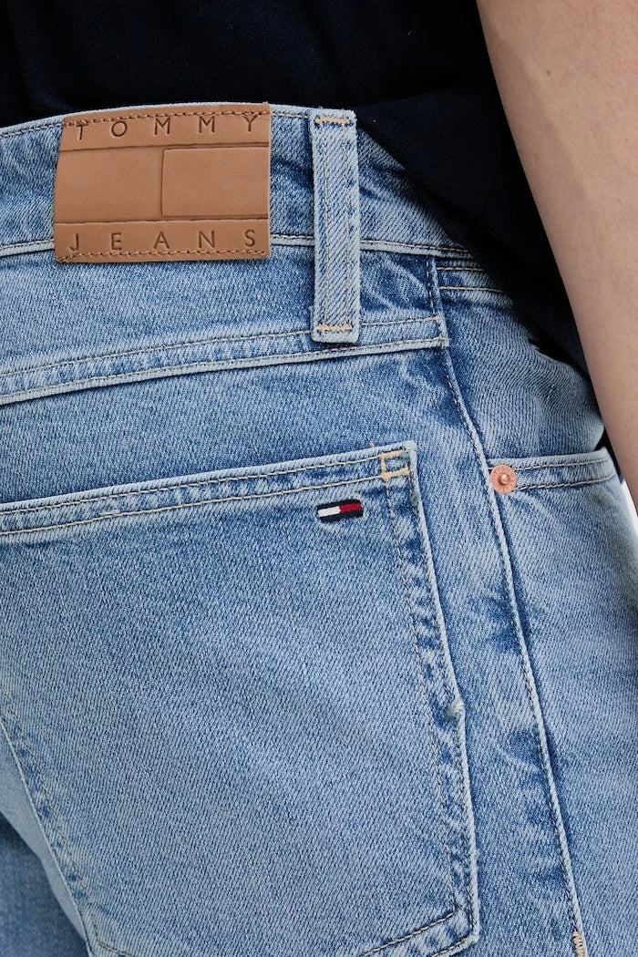 Tommy Jeans къс панталон мъжки от деним