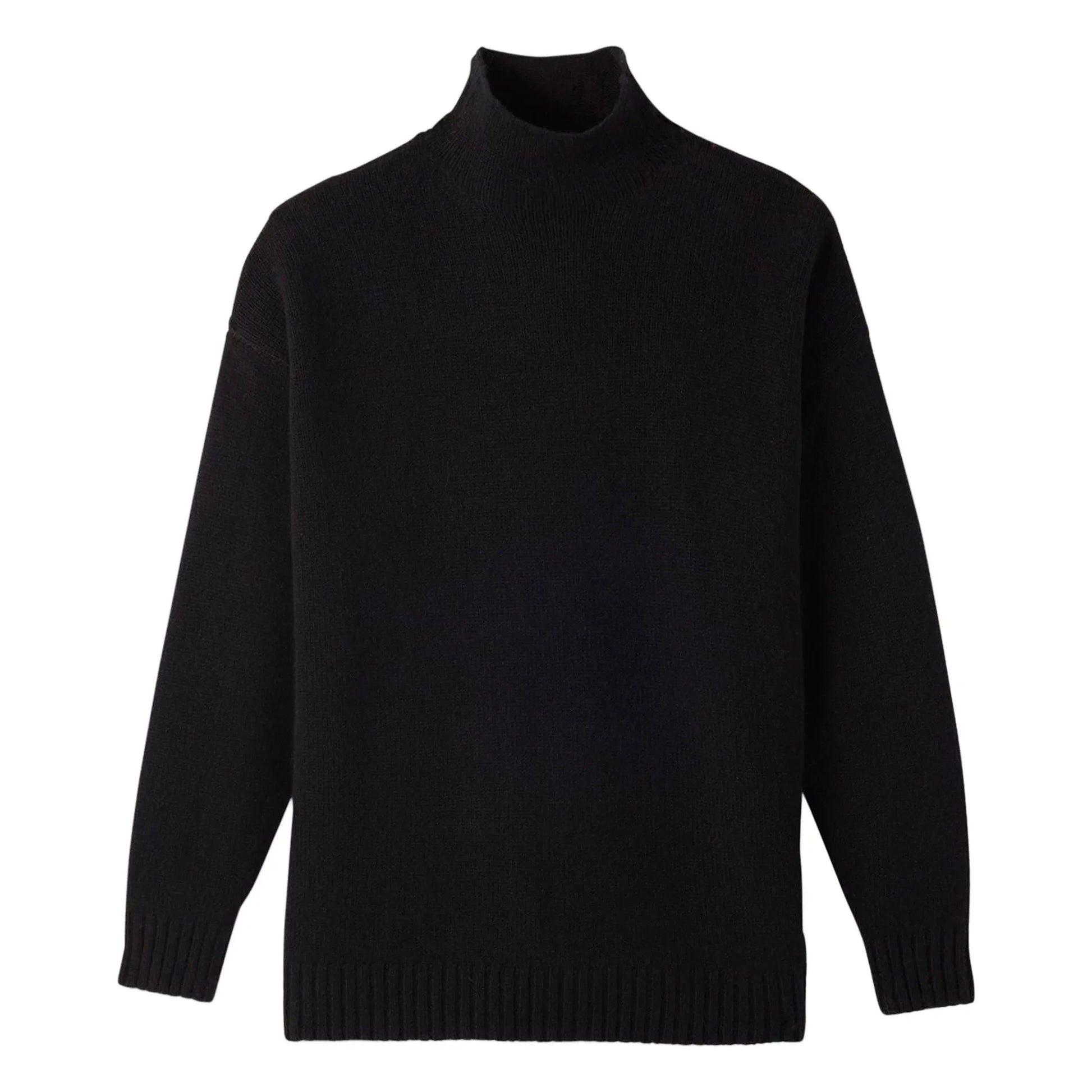 Bompard - Cashmere High Neck Sweater | Black