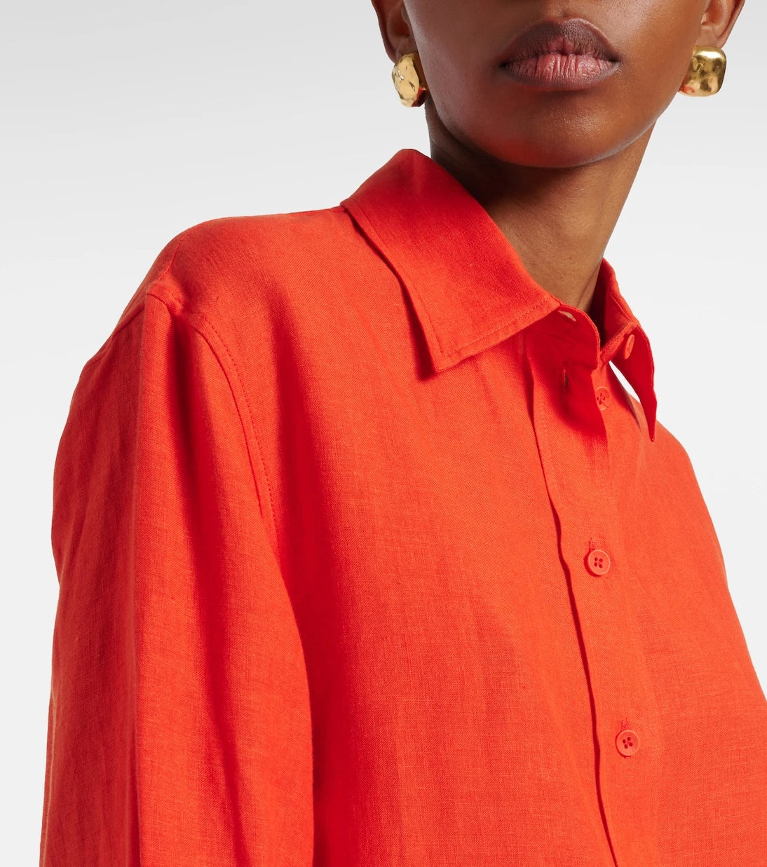 Eres - Mignonnette oversized linen shirt