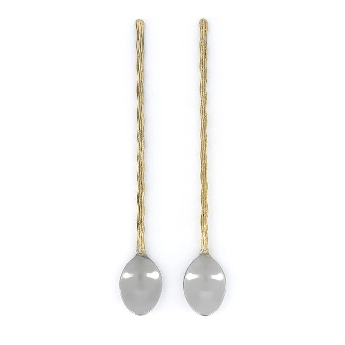 Лъжица за лате Doing Goods Wavy Latte Spoon Set (2 броя)