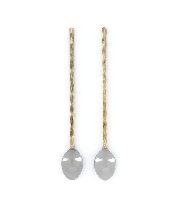 Лъжица за лате Doing Goods Wavy Latte Spoon Set (2 броя)