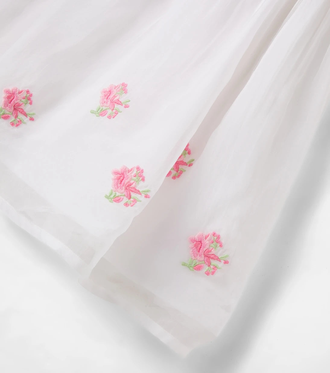 Bebe Organic - Rose embroidered dress