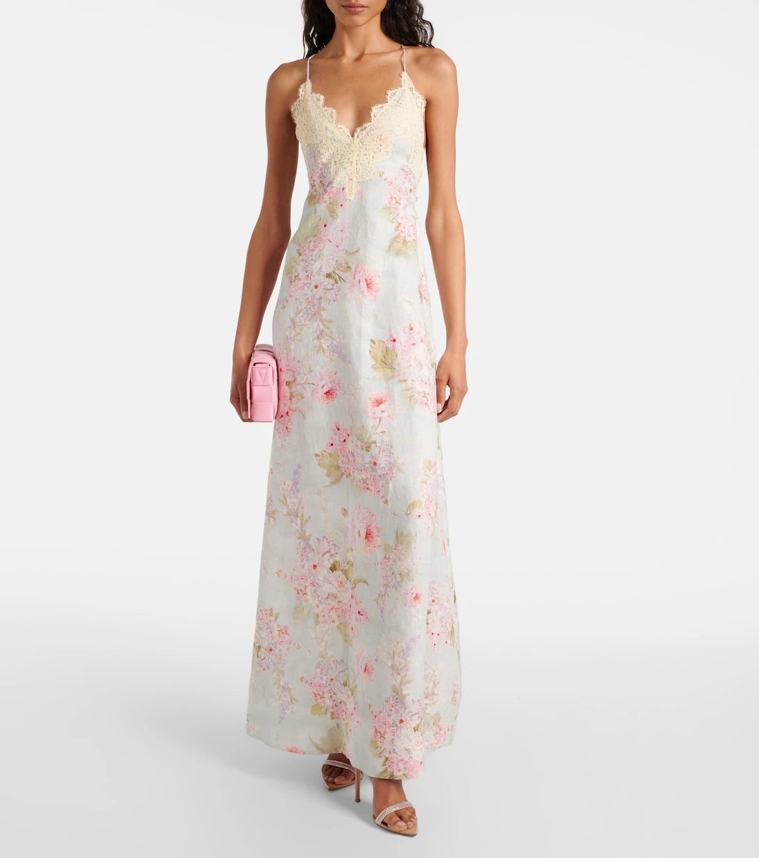 Zimmermann - Halliday lace-trimmed floral maxi dress