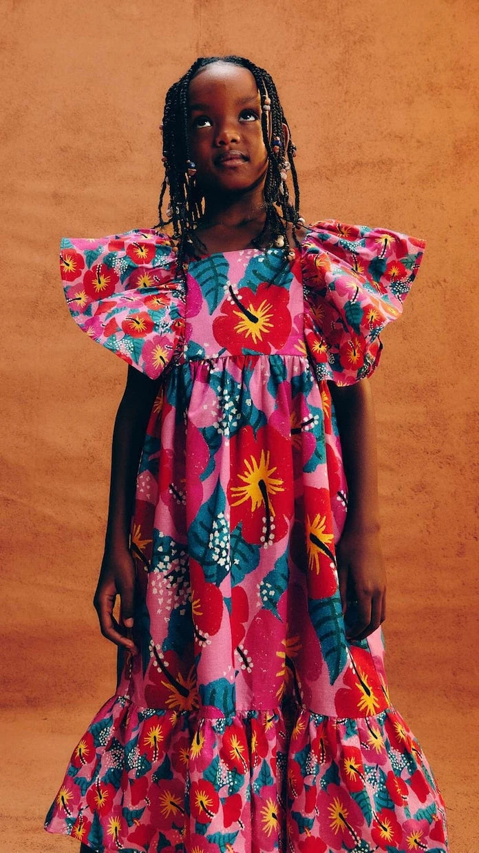 Fábula - Chita Plim printed cotton dress