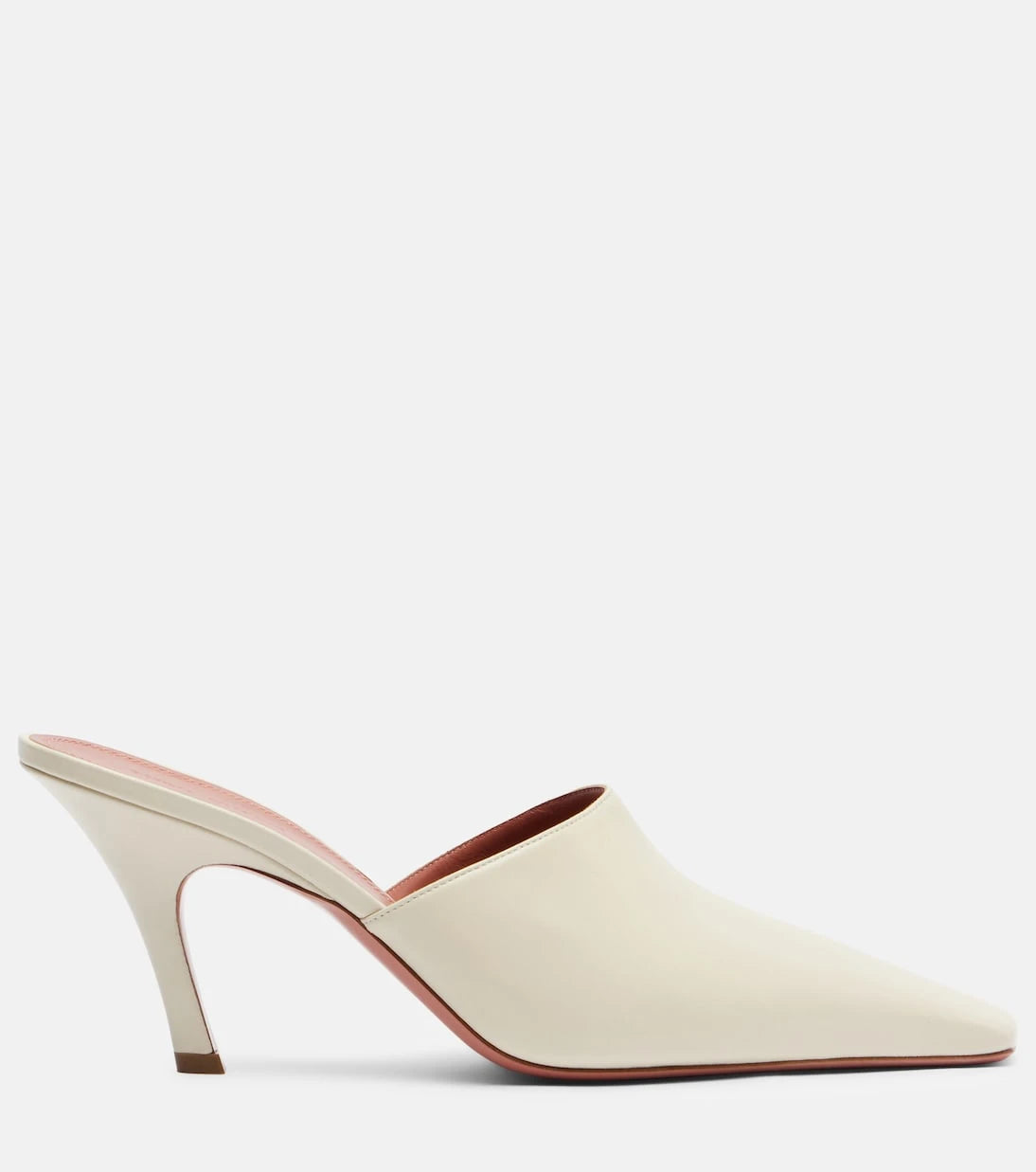 Amina Muaddi - Jamie 80 leather mules
