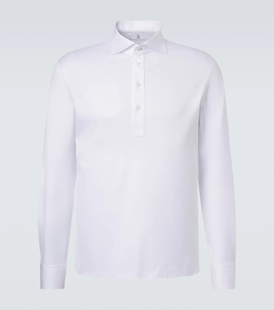 Brunello Cucinelli - Cotton jersey polo shirt