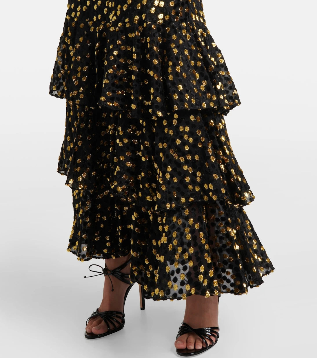 Rixo - Amelle embellished tiered maxi dress