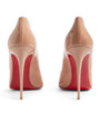 Christian Louboutin Nude Hot Chick Patent Leather Pumps 100