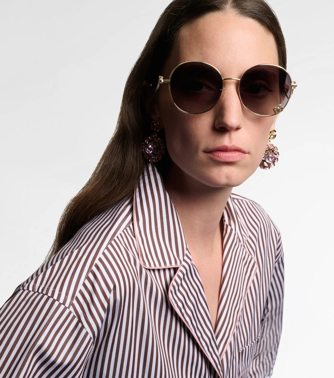 Dolce&Gabbana - DG Filo round sunglasses